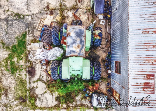Lonoke, AR | Old Steiger Tractor  by Provision UAS